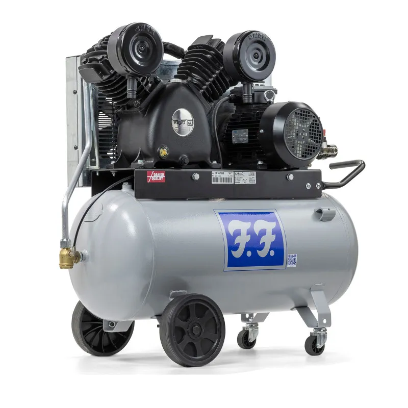 Reno FF Industrikompressor mobil 400V 4 hk 480/90 til foderanlæg IN48090-M4A - Fordelagtig pris