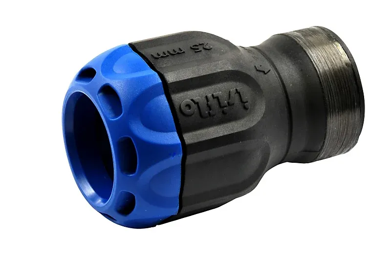 Isiflo SPRINT overgang med muffe 50 mm x 1.1/2''. komposit | Superpris