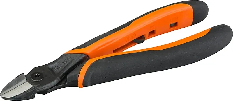 Bahco sidebidetang 160mm, Ergonomisk to-komponent håndtag, industripakning - Topkvalitet