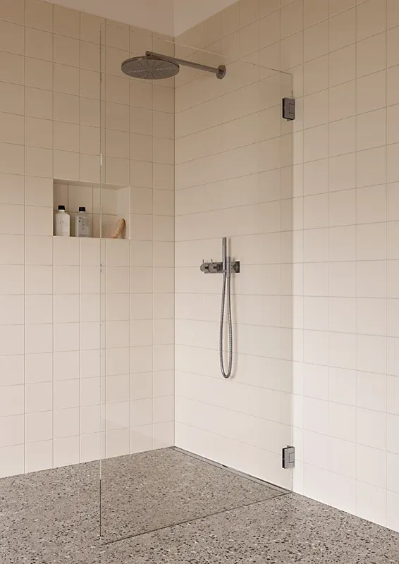 Contura showerama art svingdør 1000x2000mm | Bestseller